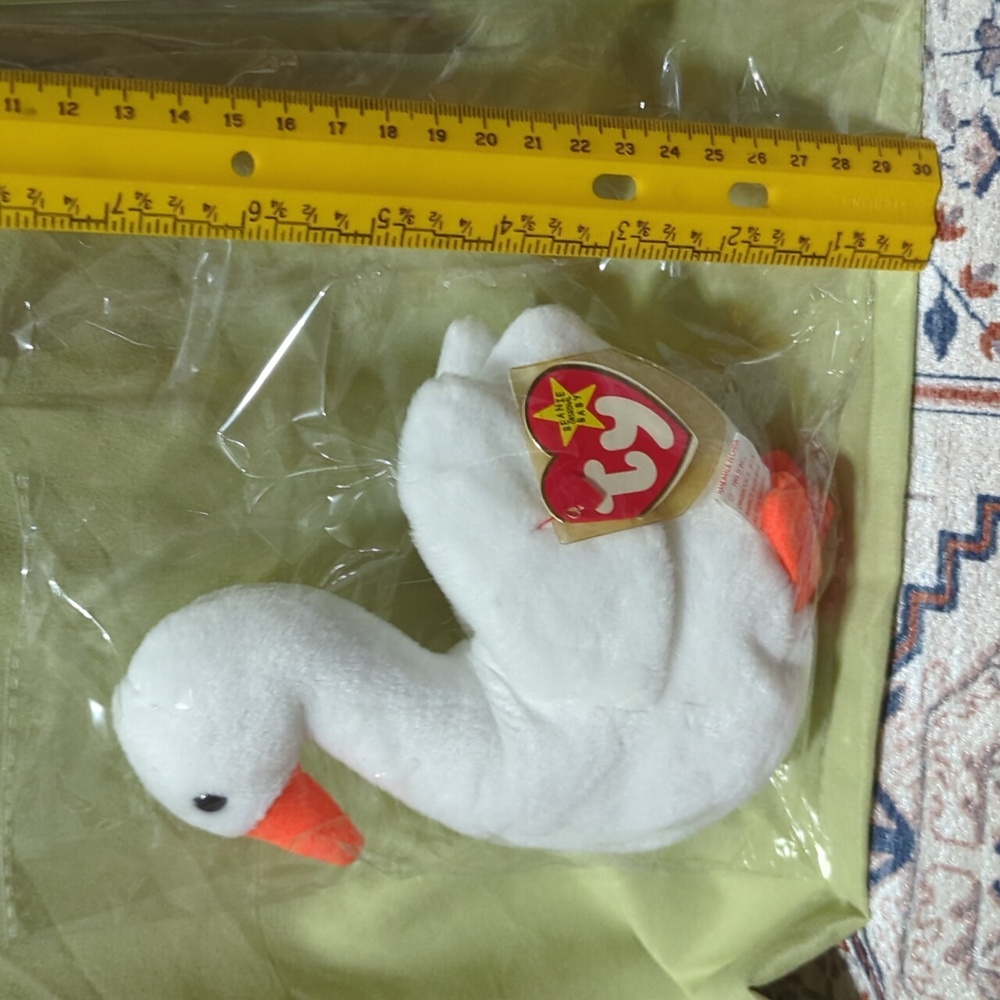 Ty Beanie Baby ~ GRACIE the Swan ~ MINT with MINT TAGS ~ RETIRED~NEW - Picture 10 of 13